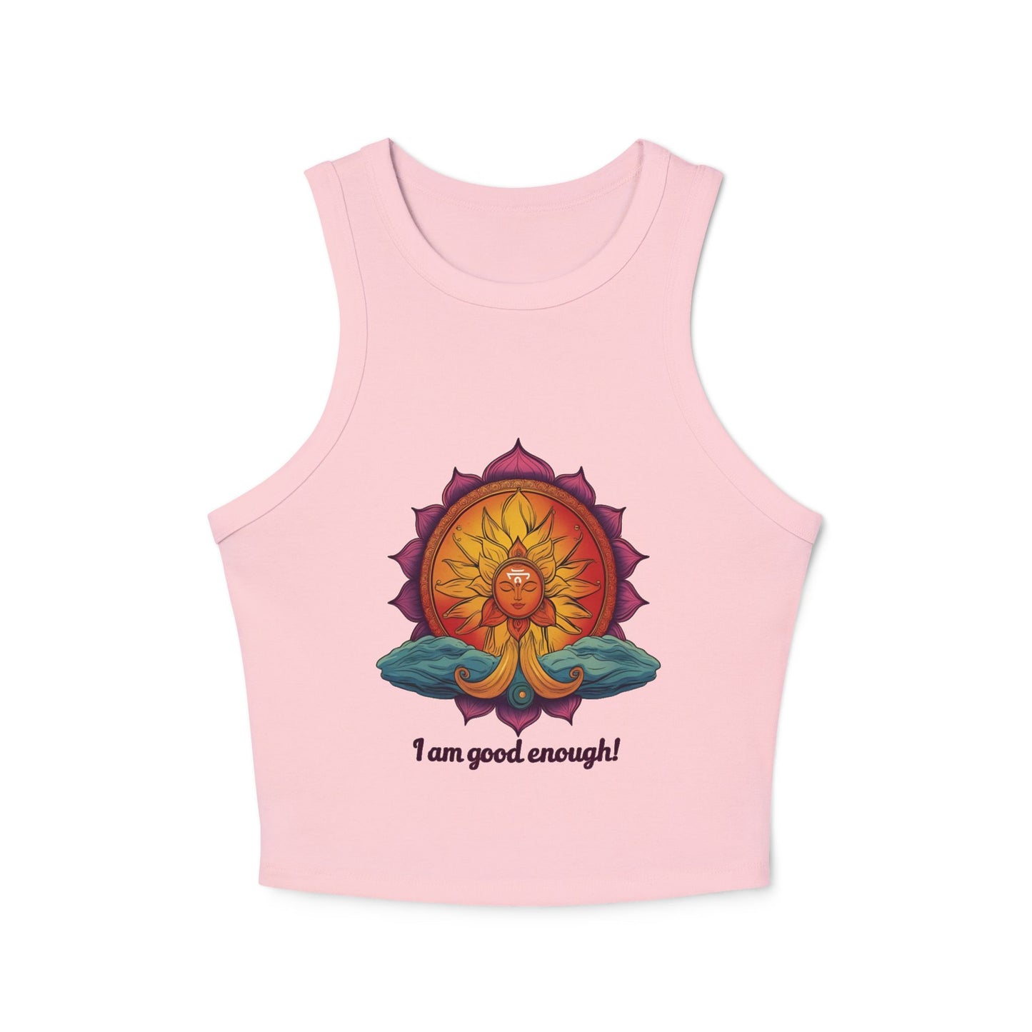 I Am Good Enough Women's Racer Tank