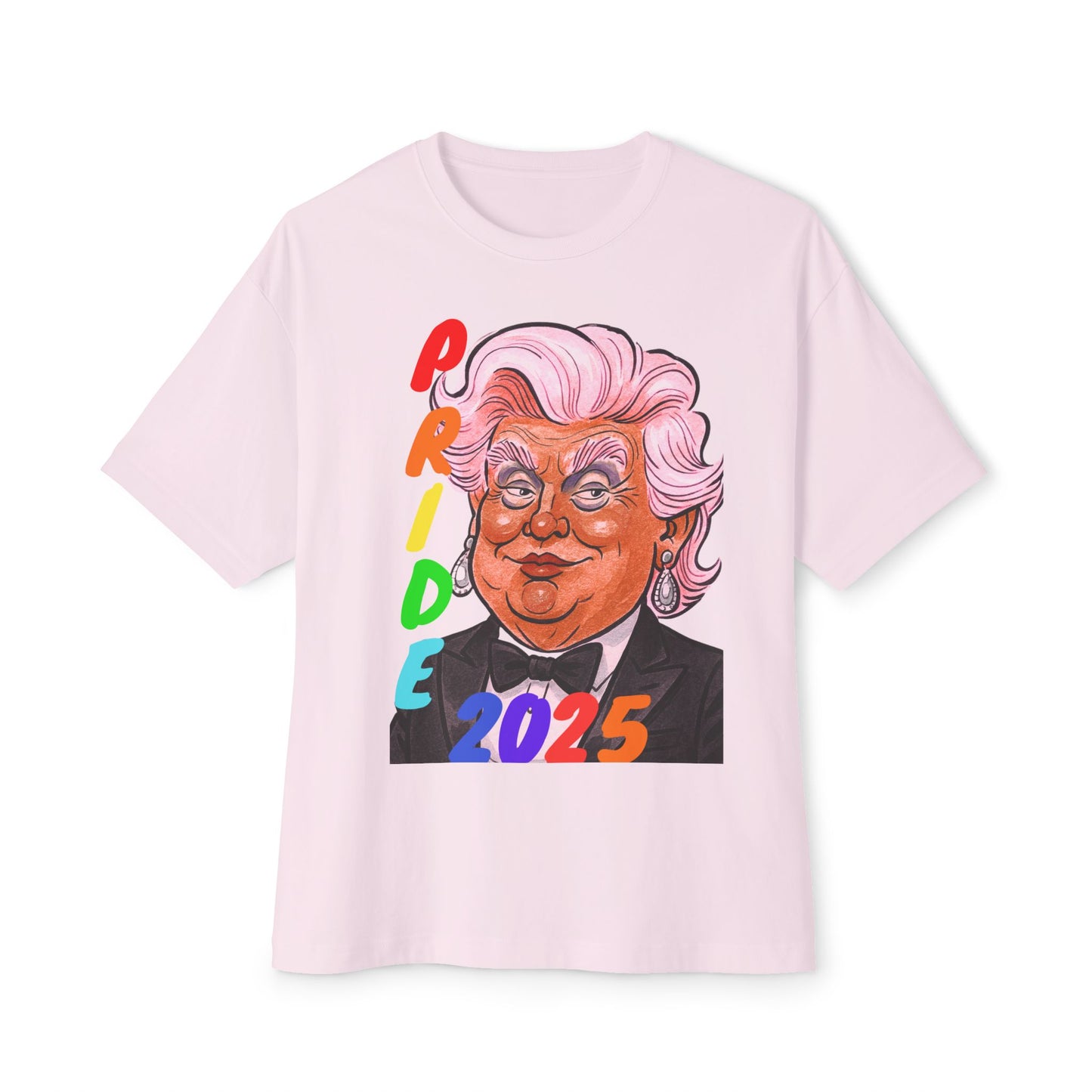 Pride 2025 Queen Donna Boxy Tee, Unisex