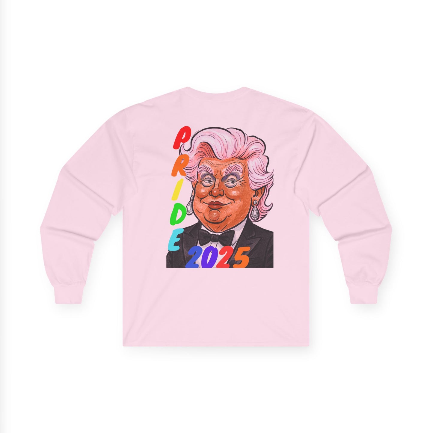Long Sleeve Tee - These Colors Don't Run with Queen Donna Design