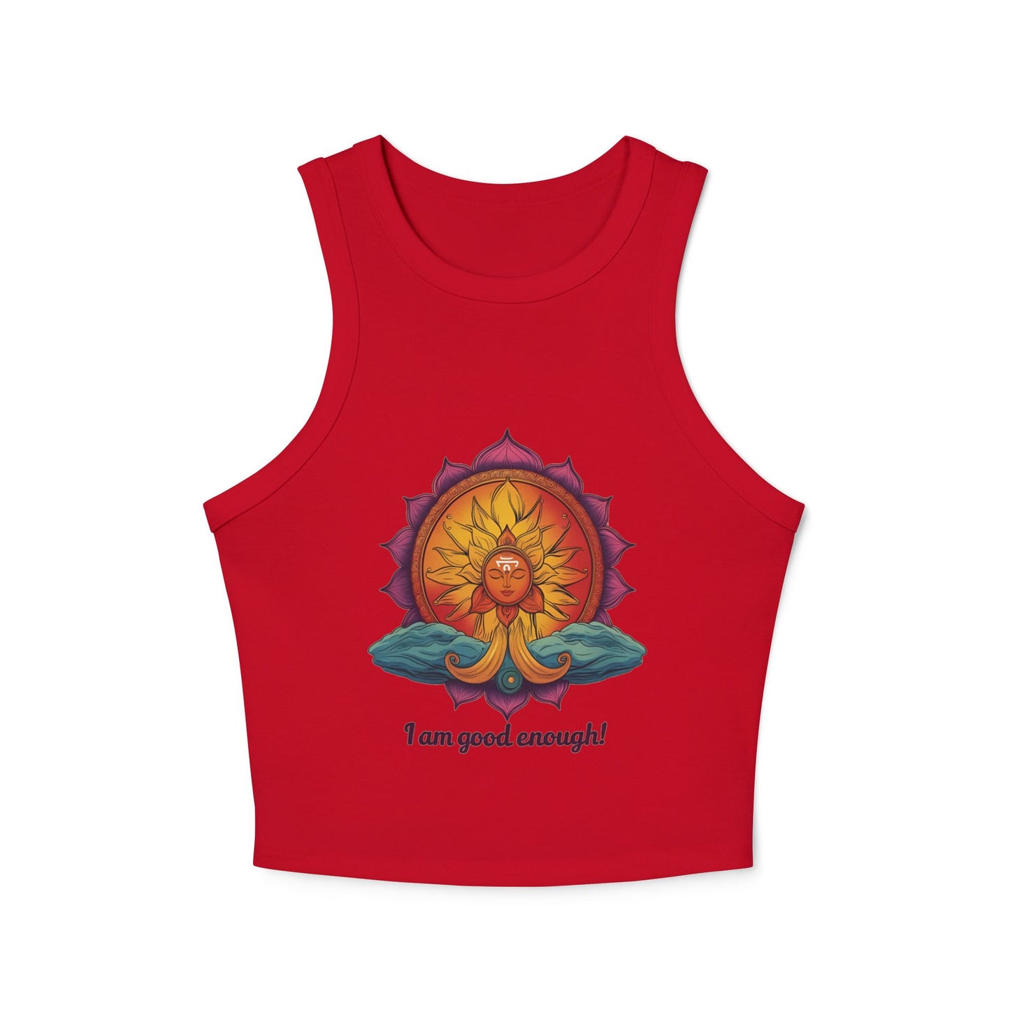 I Am Good Enough Women's Racer Tank
