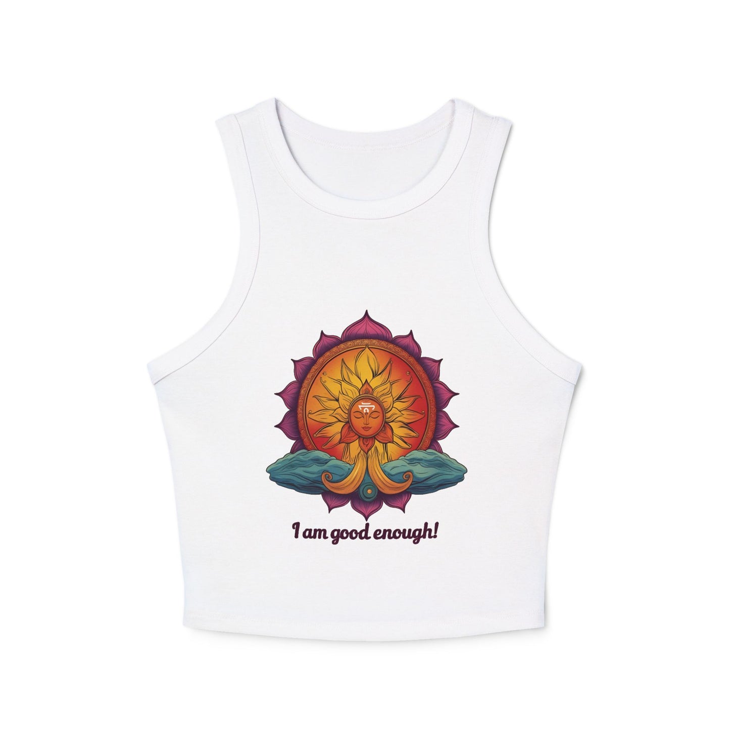 I Am Good Enough Women's Racer Tank