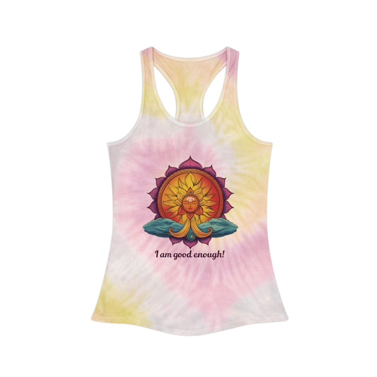 I Am Good Enough Tie-Dye Tank